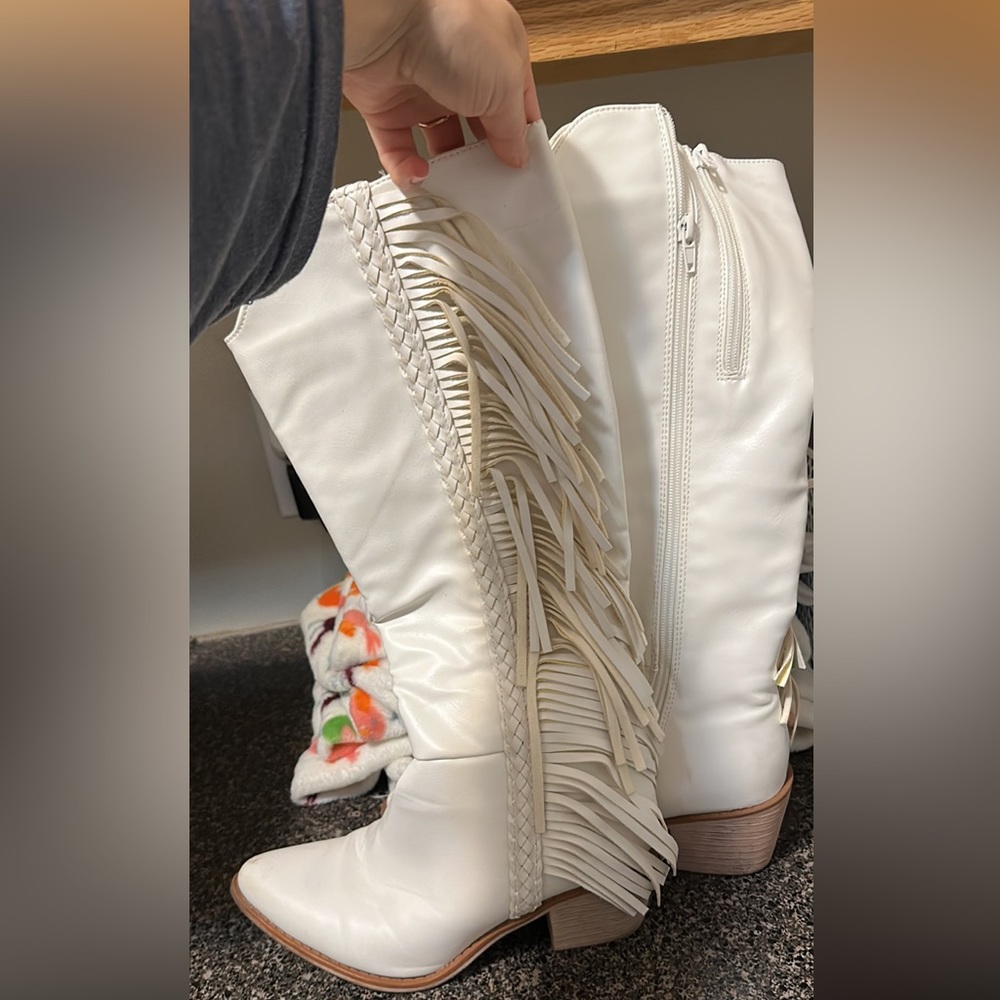 White Cowgirl Boots